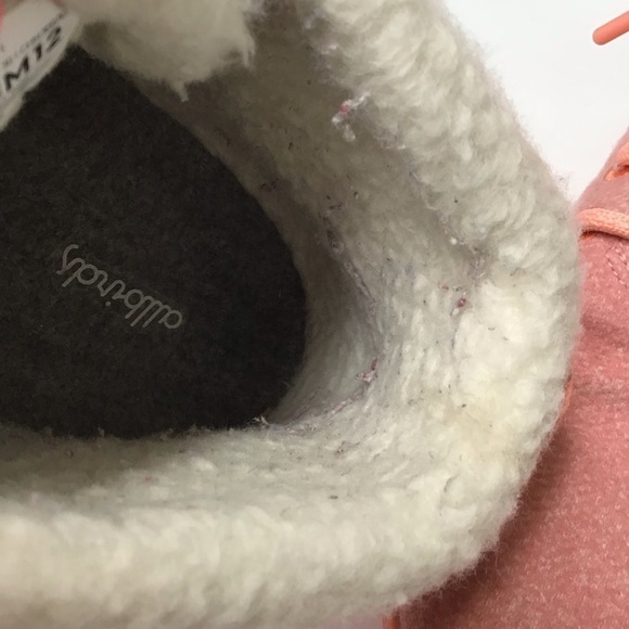 ALLBIRDS Wool Runner-Up Mizzle Fluffs in Calm Coral. - Picture 13 of 13